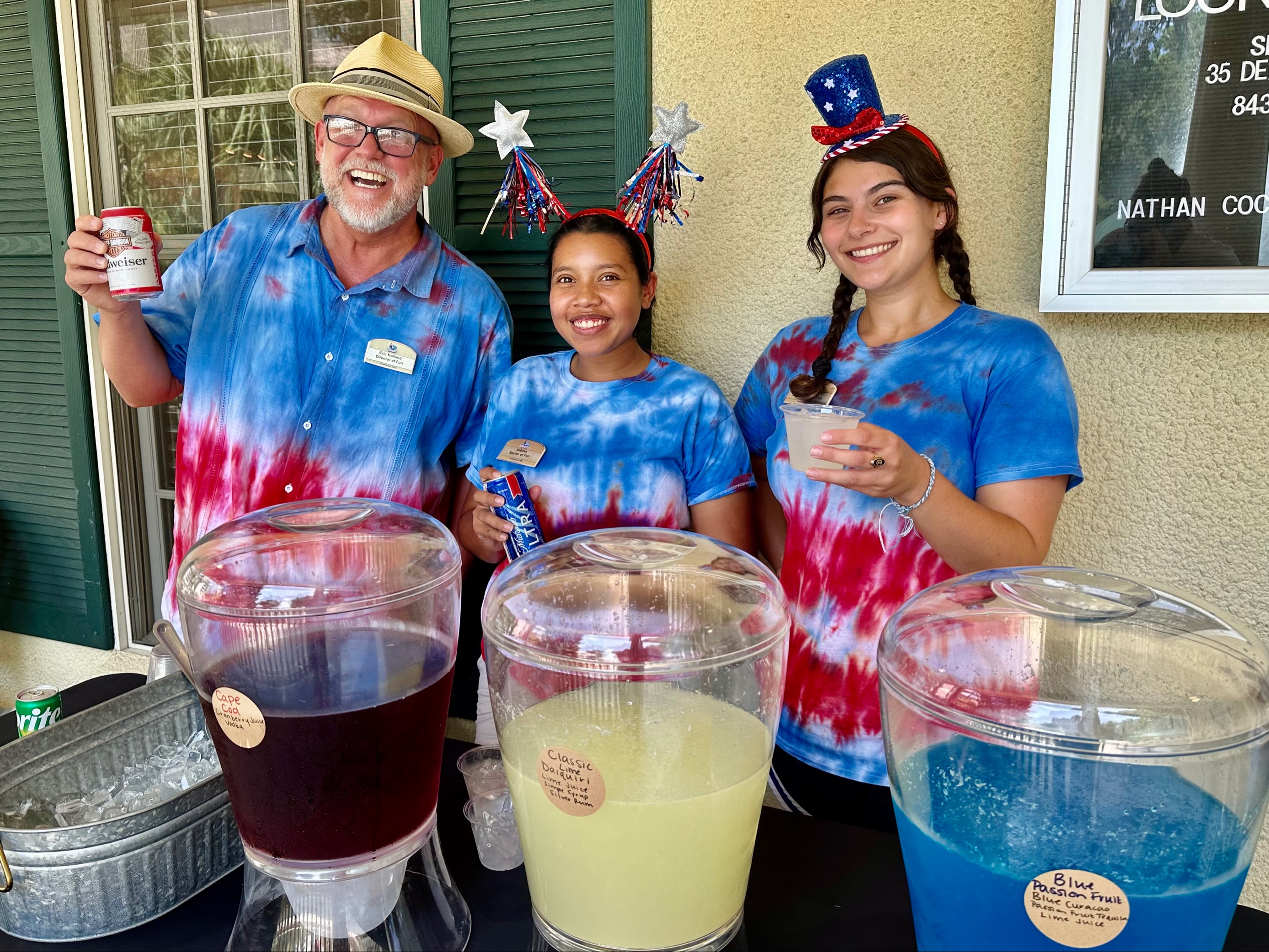 Indulge in a refreshing treat at our lemonade bar!